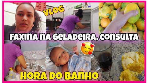 NO VLOG DE HOJE DEI AQUELA LIMPEZA NA GELADEIRA LEVEI MIGUEL PRA