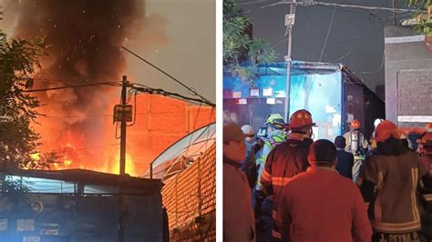 Alerta En Lince Incendio Arrasa Con Tres Viviendas La Raz N