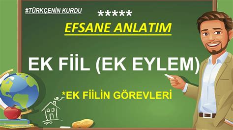 Ek Fiil Ek Eylem Fiil Eylem Birle Ik Ekimli Fiil Nedir Ek