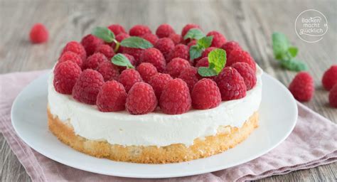 Einfache Himbeertorte Backen Macht Gl Cklich