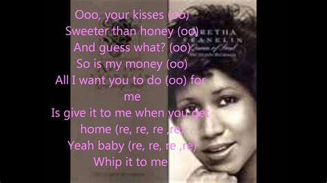 Respect By Aretha Franklin With Lyrics YouTube