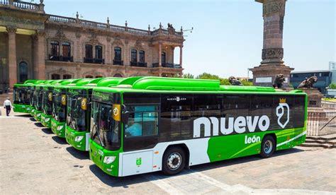 Llegan 20 nuevos autobuses FOTON al transporte público de Nuevo León