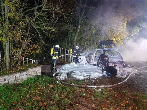 Auto In Flammen Nach Unfall In Melle Hasepost De