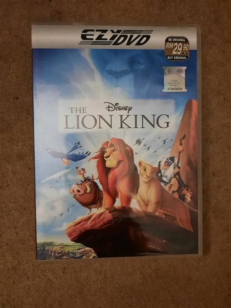 Lion King 1 & 2 DVD, Hobbies & Toys, Music & Media, CDs & DVDs on Carousell