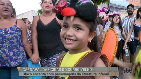 SBT PARÁ 25 02 19 Carnaval das crias do Curro Velho YouTube