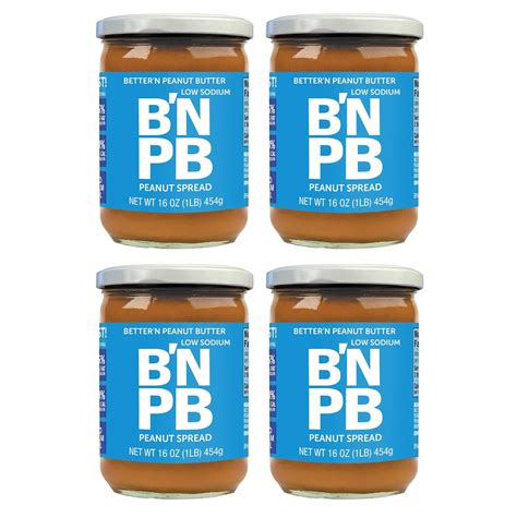 Amazon Low Fat And Low Sodium Peanut Butter Spread By Bettern