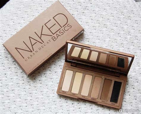 Палетка теней Urban Decay Naked Basics Легендарная Naked Basics