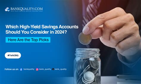 Best High Yield Savings Accounts In 2024