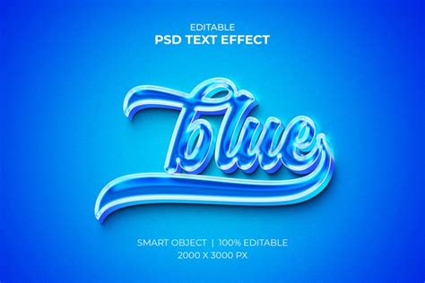 Editable 3d Text Effect Mockup