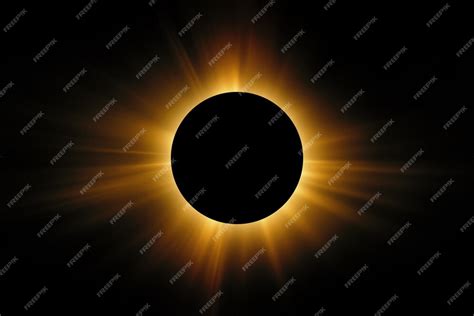 Premium Photo Total Solar Eclipse Astronomical Phenomenon When Moon