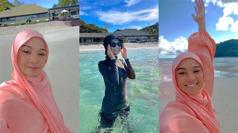 Bercuti Di Pulau Redang Foto Nabila Razali Berpakaian Renang Ditegur