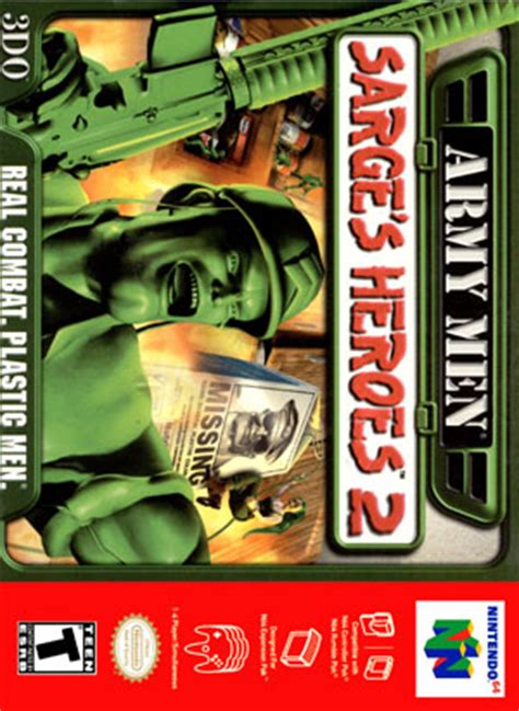 Army Men Sarges Heroes Retro Game Cases