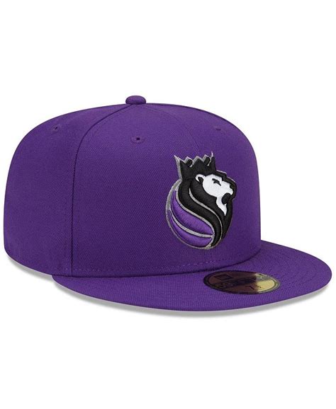 New Era Mens Purple Sacramento Kings 202122 City Edition Alternate