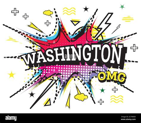 Washington Graffiti Stock Vector Images Alamy
