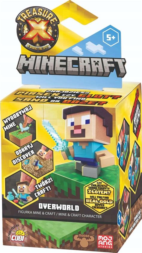 Figurka Moose Toys Treasure X Minecraft Overworld 12152674441 Oficjalne Archiwum Allegro