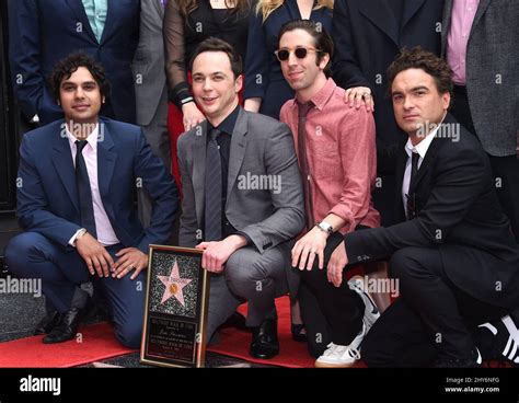 Kunal Nayyar Jim Parsons Simon Helberg And Johnny Galecki Attends The