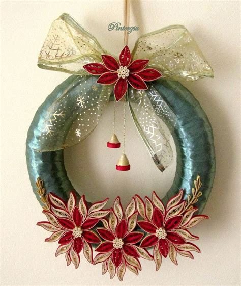 Christmas Wreath Quilling Christmas Christmas Wreaths Christmas