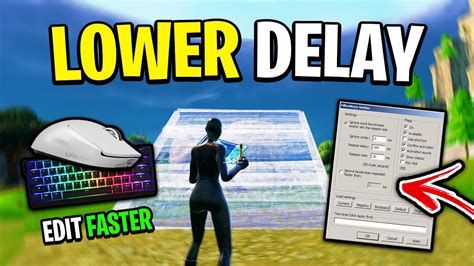 How To Get Zero Input Delay In Fortnite With Filterkeys Youtube