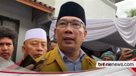 Ridwan Kamil Ungkap Alasan Capres Prabowo Subianto Kampanye Di Ponpes