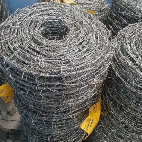 Galvanized Tata Wiron Barbed Wire At Rs 115kg In Makum Tinsukia District Id 21587694212