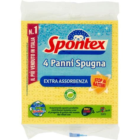 Panni Spugna X4 SPONTEX 1 PZ Coop Shop