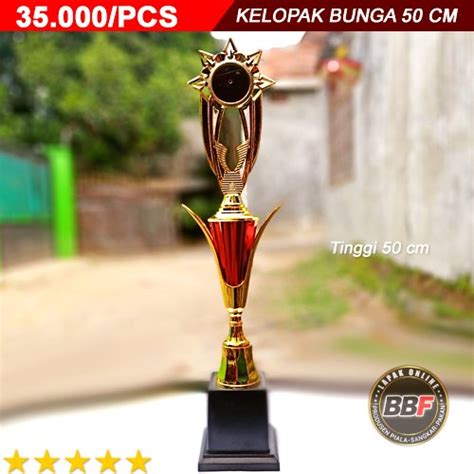 Jual Piala Kelopak Bunga Tinggi Cm Di Lapak Bbf Trophy Bukalapak