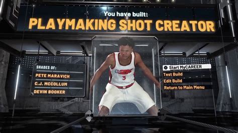 Best Build Overpowered Playmaking Shot Creator Build In Nba K