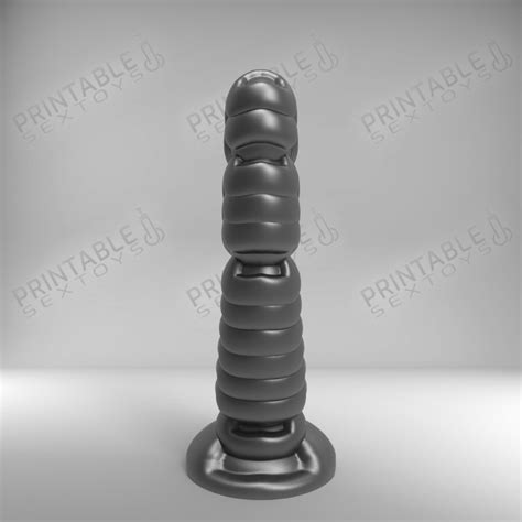 Archivo Stl Consolador Anal Vaginal The Cyber Cock Modelo De