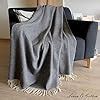 Linen Cotton Klassische Decke Wolldecke Merino Wolle Wohndecke