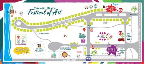 Site Map & Parking | Orange Beach, AL