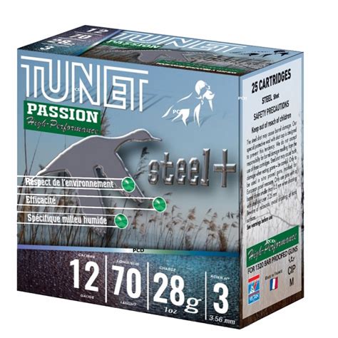 Cartouches Tunet Passion 28 Steel HP Par 25