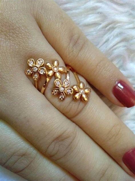 Beautiful Gold Plated Finger Ring Designs Gold Ring Designs Gold