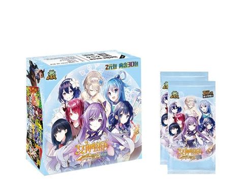 Goddess Story Tcg Waifu Anime Doujin Trading Card Booster Box Etsy New Zealand