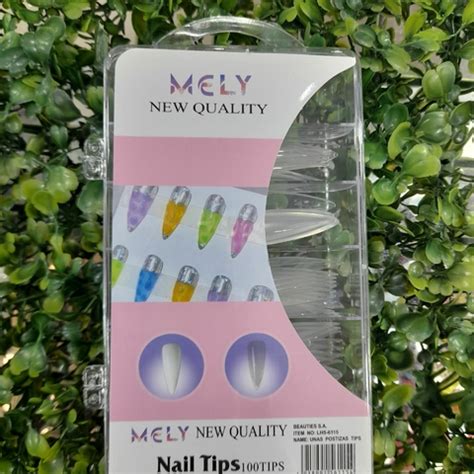 TIPS SOFT GEL MELY TRANSPARENTE Comprar En ZONE