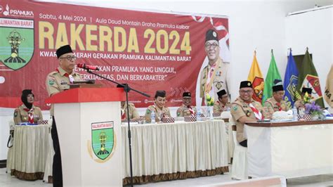 Rakerda Gerakan Pramuka Kalbar Membangun Generasi Unggul