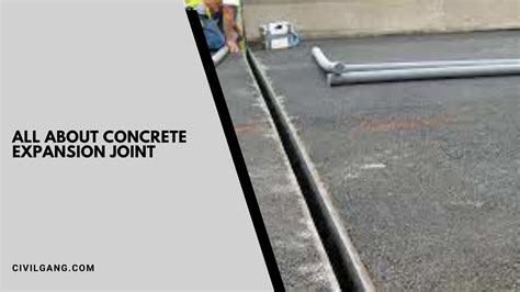 All About Concrete Expansion Joint What Is A Concrete Expansion Joint