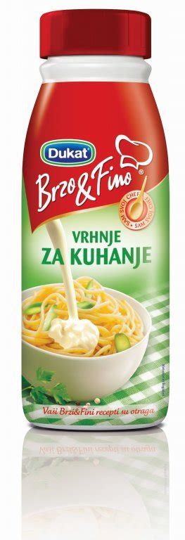 Vrhnje za kuhanje Brzo Fino Dukat 500 g Akcija Njuškalo popusti