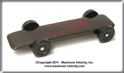 Pinewood Derby Car Plans 3 Maximum Velocity