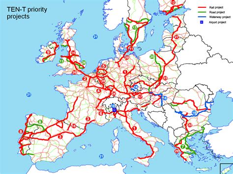 K Lt Si Sz Tkapcsolt T Lcs R Ten T Trans European Transport Network