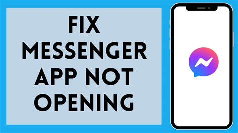 How To Fix Messenger Not Opening 2024 Solve Messenger Not Opening