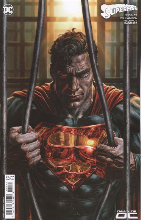 Superman 6 Cover B Lee Bermejo Card Stock Variant Vf Nm Dc Hohc 2023