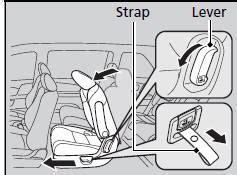 Honda Odyssey Owners Manual Third Row Seat Access Rear Seats