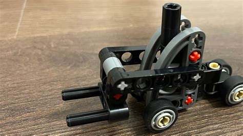 Lego Technic Mini Forklift Moc Speed Build Tutorial Youtube