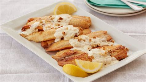 Pan Seared Tilapia With Lemon Butter Sauce Recipe Bettycrocker