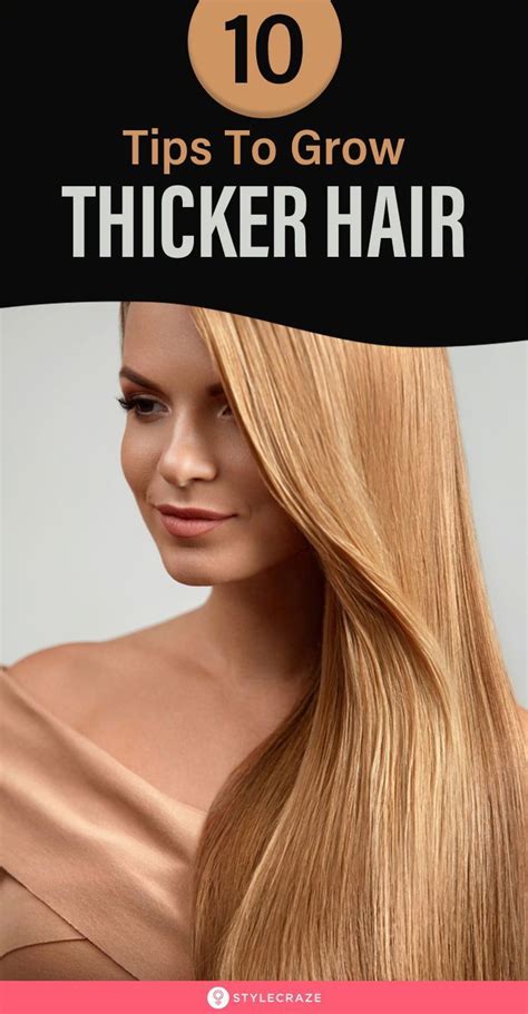 10 Essential Tips To Get Thicker Hair Dos And Donts Grow Thicker