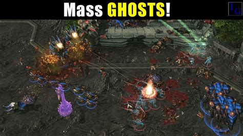 Starcraft The Mass Ghost Transition Viewer Game Sc Zerg