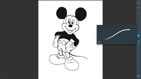 Sa L Desenam Pe Mickey Mouse Let S Draw Mickey Mouse YouTube