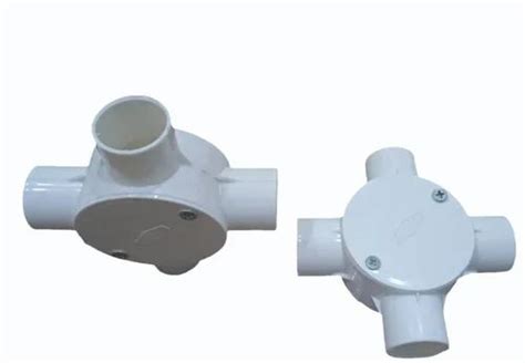 Power Plast 19mm 4 Way PVC Junction Box Round At Best Price In