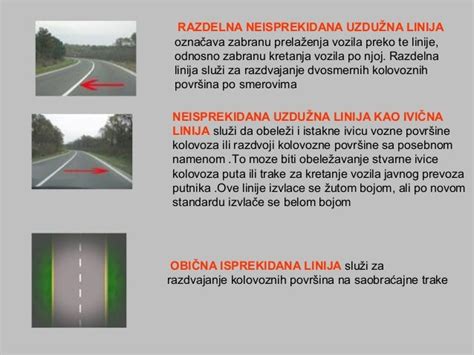 Oznake na putu, saobr.znakovi