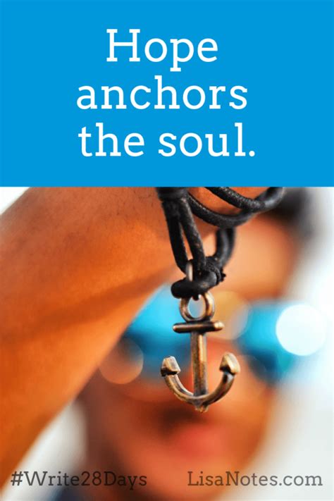 The Anchor A Symbol For Hope Hope Symbol Hope Anchor Hope